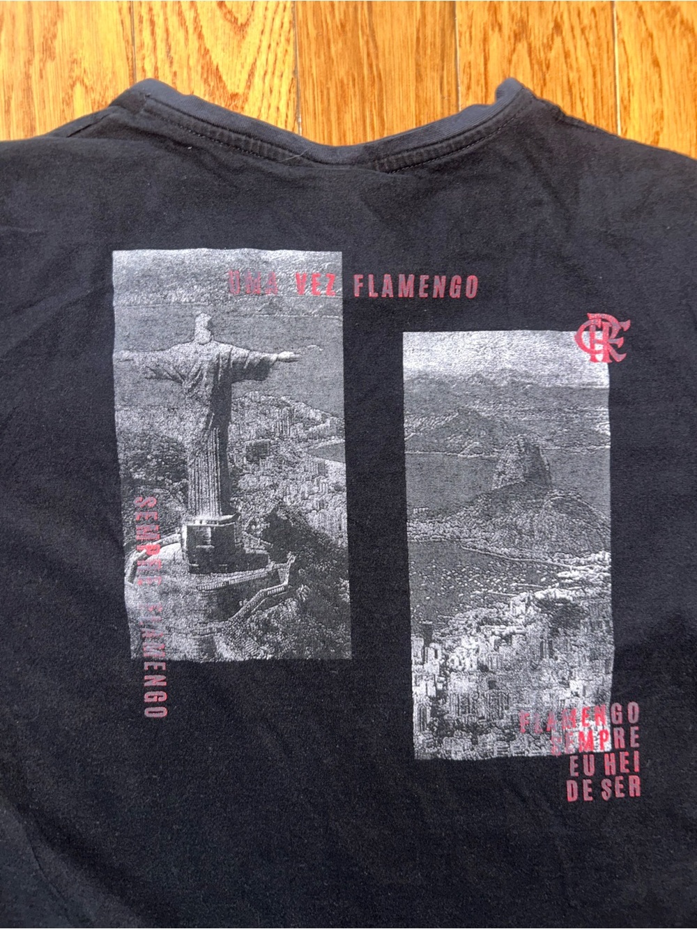 CR Flamengo Brazil Doublesided Official T-Shirt Size Large - Picture 4 of 4